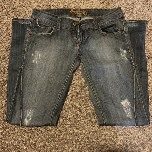 Pre Owned Car Mar jeans with Zip Ankle detail - Picture 2 of 7